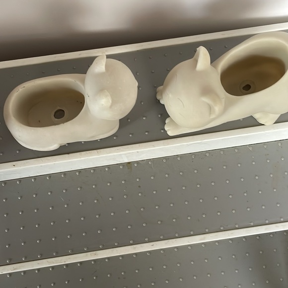 Cat planters with stoppers. - Picture 5 of 5